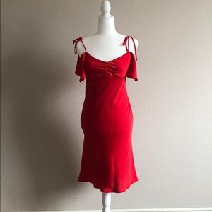 Express Firecracker Red Dress